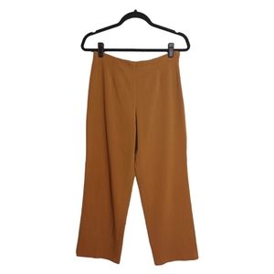 COLDWATER CREEK Cognac Brown Pants Petite 8 (Medium P)
